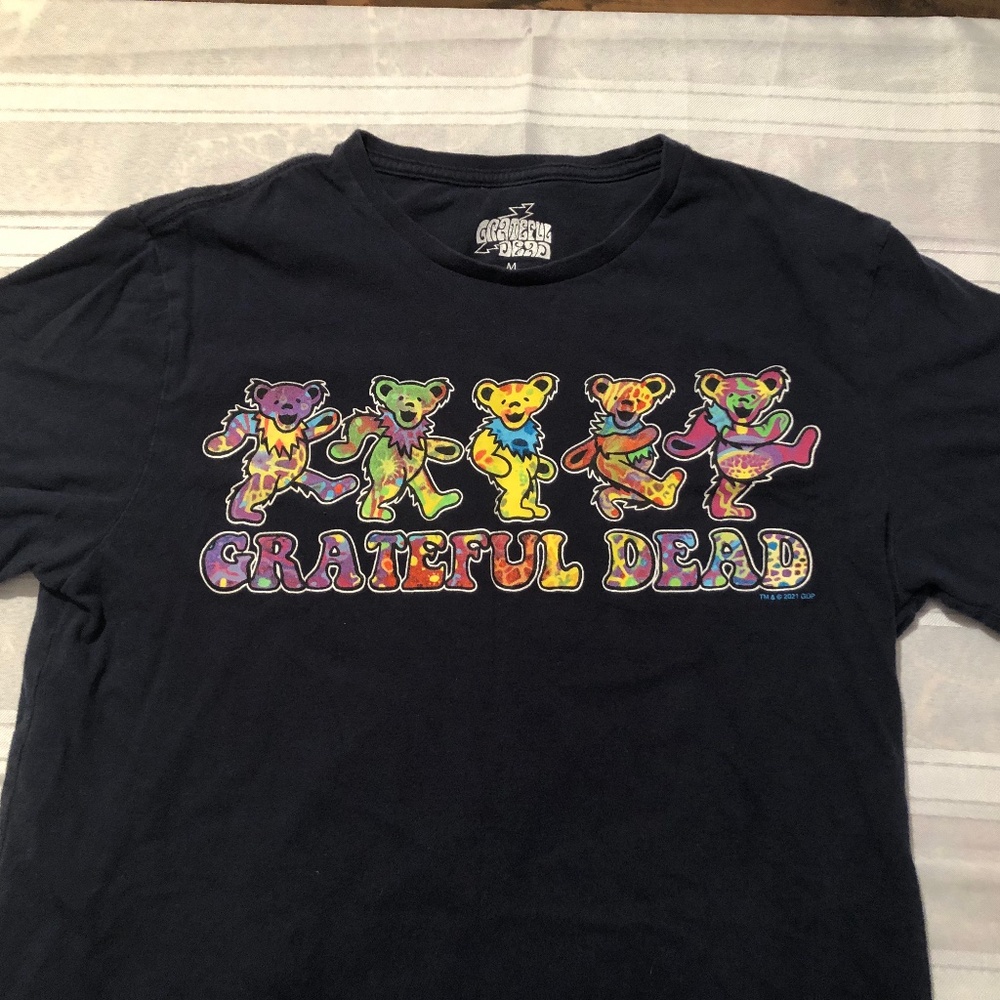 GRATEFUL DEAD TEE-SHIRT  DANCING BEARS MEDIUM